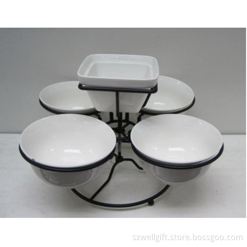 Assorted Dishes, Bowls with Stand